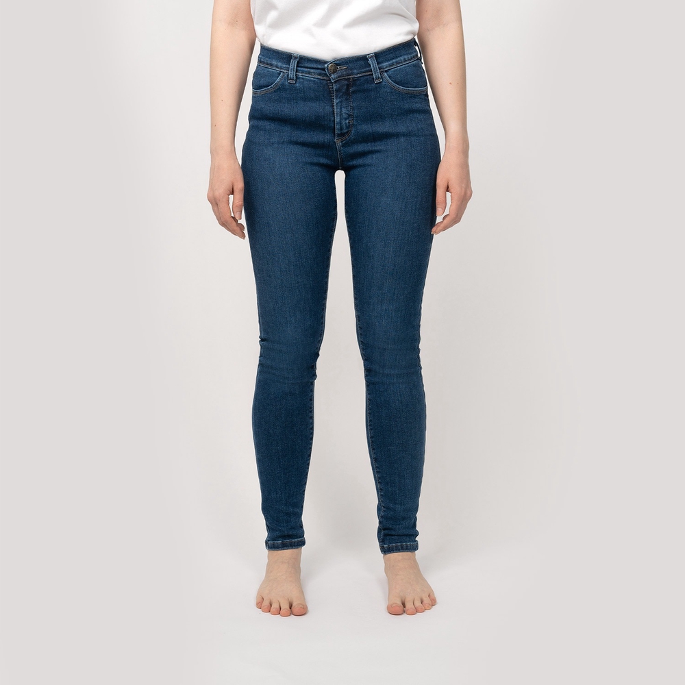 Naiste teksapüksid skinny sinine 89€